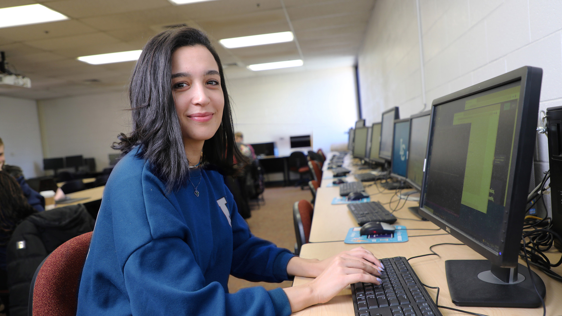 Web Design & Development student